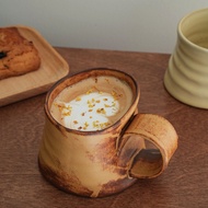 Classic Rough Ceramic Special Shaped Mug, Coffee Mug, Coffee Mug, Latte Mug, Ceramic Mug, Breakfast 