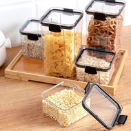 Airtight Food Storage Container Stackable Plastic Kitchen Multigrain Storage balang kuih raya
