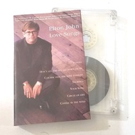 ELTON JOHN love songs Cassette tape
