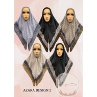 TUDUNG BAWAL PRINTED - AZARA