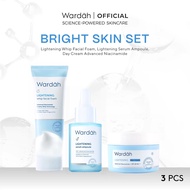 Wardah Skincare Bright Skin Set Lightening Package Contains 3