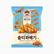 韓國農心（Nongshim）焦糖鹽味麻花脆脆 55g(EXP:20261115)-平行進口