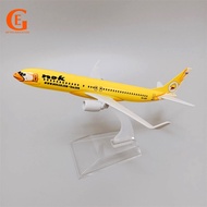 Air NOK Boeing 737 Aircraft Model Thai Airways Yellow Bird B737 Diecast Plane Airplane Model