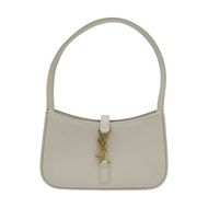 白色 牛皮 LE 5 A 7 Mini Hobo 手提包【SAINT LAURENT YSL 聖羅蘭】 710318