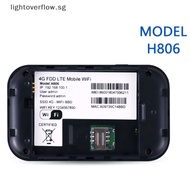 [lightoverflow] 4G Wireless Router LTE Portable Car Mobile Broadband Network Pocket 2.4G Wireless Router 100Mbps Hotspot SIM Unlocked WiFi Modem [SG]