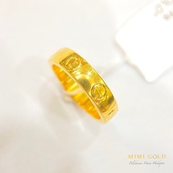 Cartier Rattan Split Ring 916. Gold