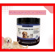 【meownwang】Pets Science Multivitamin 25-in-1 Chews 100 chews