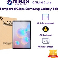 LAYAR Code T42C TRIPLEDI Anti-Scratch Tempered Glass For Samsung Galaxy Tab A A7 A8 A9 S4 S5e S6 Lite S7 S7 FE S8 S9 S8 S9 S9 FE Plus Ultra 8 84 87 11 14 15 19 124 146 Inch Screen Guard Protector Scratch 3D Curve Glass Tablet Screen Protector