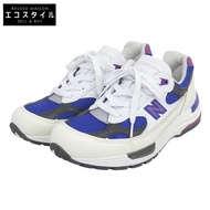 New Balance U99278L 美國製造 992 低筒運動鞋，男款，藍紫色，尺寸 26.5cm（美國碼）8 1/2（二手）