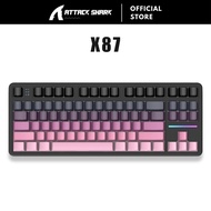 ATTACK SHARK X87/X87 Ultra 80% TKL Mechanical Keyboard Tri-Mode Hot-Swap Full RGB Gasket Structure 5