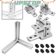 UPSTOPBO Bracket Connector Silver 2020 3030 4040 Series Slot Aluminum Extrusion Profile European Sta