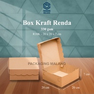 Kraft Rice Box Kraft/ Box Kraft Rice Box in Various Sizes