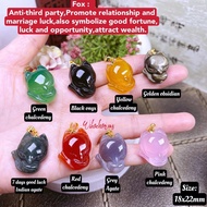 (wikacharms) 9 tailed fox pendant charm