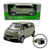 Welly NEX 1:24 2001 VW Microbus - Krem