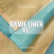 ☋ ✅ ∇ ♞RAMIE LINEN ECO FRIENDLY FABRIC/TELA 45" POLO BARONG GUSOT MAYAMAN TOPS