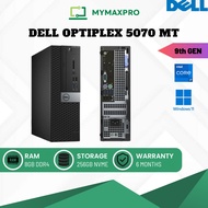 PC i7 Dell Optiplex 5070 MT Intel Core i7 (9th Gen) / 16GB RAM / 512GB NVME / Win 11 Pro (Refurbishe