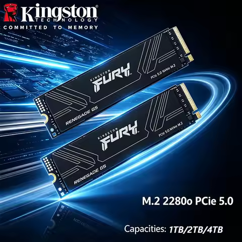 Kingston Fury Renegade G5 1TB 2TB 4TB GB NVMe SSD | PCIe 5.0 M.2 2280 | Up to 14,800MB/s