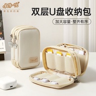 Enterprise U Disk U Shield Net Silver Bag Protective Case U Shield Storage Bag Double-Layer Portable