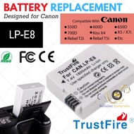 LP-E8 battery, canon EOS 600d 550d camera battery, EOS 700d 650d battery, LP E8 battery