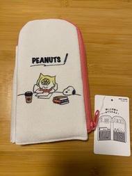 Peanuts sally snoopy pen case/化妝袋