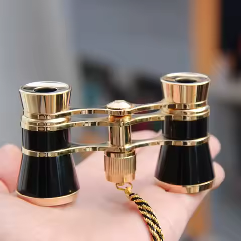 Telescope Portable Opera Glasses Binoculars 3 X 25 Vintage Theater Glasses Lightweight Compact Music