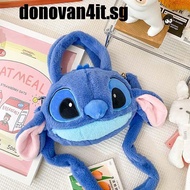 DONOVAN4IT Stitch Plush Bag Children Cartoon Stitch Plush Toy Anime Plush Plush Toys Plush Doll Lilo