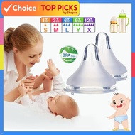 Baby Pacifier PUTING - Wide Neck Bottle Nipple, Anti-Colic, BPA Free, Standard Size