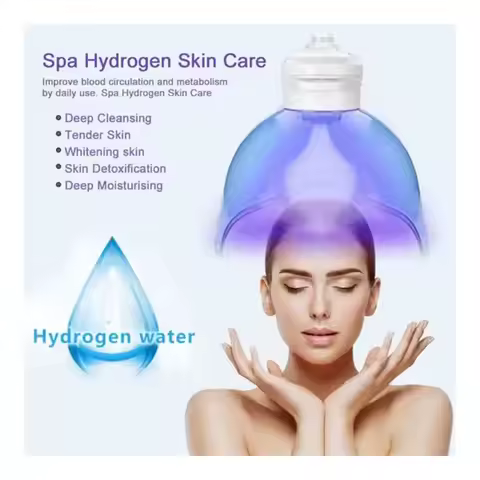 New O2toDerm Oxygen Facial Mask Machine Jet Peel Face Oxigen Therapy Dome O2 Derma