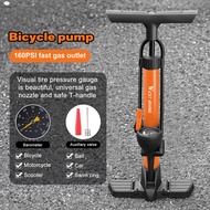 SBY High-Pressure Floor Mountain Bike Pump Ergonomic Fast Inflation & Durable Air Pump for Road Bike