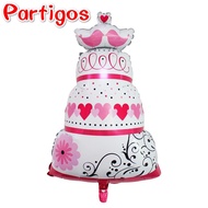 Cherry balloon BRIDAL TART CAKE BALLOON