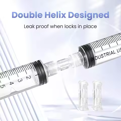 Hot Sale Thread Syringe Coupler Connector Female Luer Lock Sterile Individual Packaging Syringe Conn