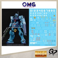 G-Rework MG RGM-79SP GM Sniper 2 Water Decal CD-M195 G Rework Water Decal Gundam Decals GM Sniper Wa