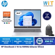 HP Omnibook 5 16-bc1009AU (AMD Ryzen 5 8540U/16GB RAM/512GB SSD/16" WUXGA/Office/W11/2 Years Onsite 