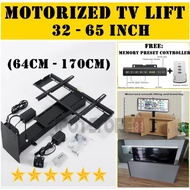 Electric TV Lift Bracket Automatic TV Cabinet Motorized Motorized Lift TV/ 32-70 inch.