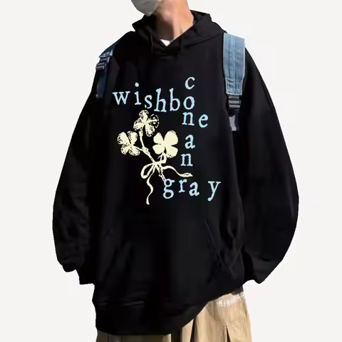 Conan Gray Wishbone 2025 Hoodie Harajuku Hip Hop Pullover Tops Sweatshirt