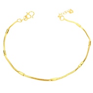 24K GOLD BANGLE BRACELET