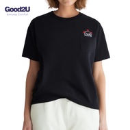 [GOOD2U] Plein Kotton Women Short Sleeve Pocket Crew Neck T-Shirt - Love / Baju T-shirt Perempuan t 