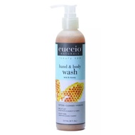 Cuccio Naturale Hydrating Body Wash 8oz and Scrub with Jojoba Beads Moisturise Shower Gel Sabun Bada