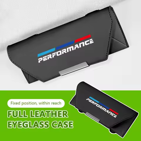 For BMW Car Glasses Case Sun Visor Sunglasses Eyeglass Organizer 1 3 5 Series X1 X3 X4 X5 X7 G20 G38