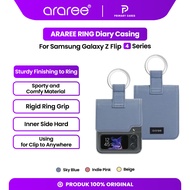 ARAREE Case Samsung Z Flip 4 Flip4 ARAREE Ring Diary Casing - Primary Focuss