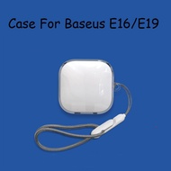 For Baseus E16/E18/E19 Case Transparent TPU Wrapped Shatter-Resistant Silicone Protective Case