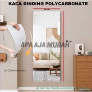 [IKEA] 30x80 cm - Mirror DROMMARE Plastic Sticker Paste Wallpaper Glass Bathroom/Bedroom Polycarbonate Mirror