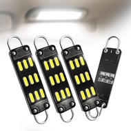 Prutomr 4-Pack 561 LED Dome Light Bulb Auto Interior Rigid Loop Festoon Bulbs Inside Lights untuk Ke
