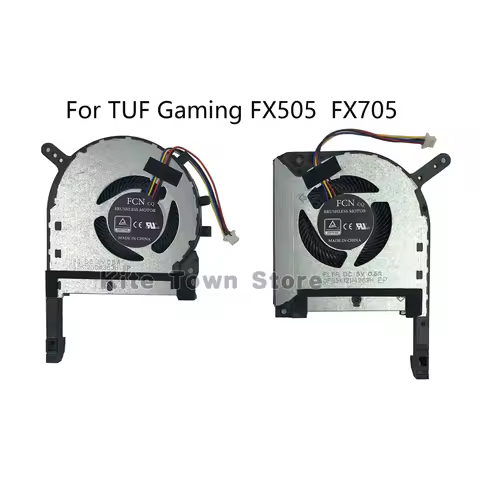 New CPU+GPU 5V Fan for ASUS TUF FX505 FX705 FX506 (2020) FX706 (2020) TUF Gaming A15 FA506 (2020) TU