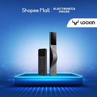 [Bundle] LOCKIN V5 Max Push Pull Smart Lock | Palm Vein Recognition | Built-in Door Viewer | Doorbel