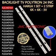 [PRODUK 9J0H9] POLYTRON 24-Inch LED TV Backlight PLD24T8511 PLD24T811 PLD24D900 PLD24D123 PLD24D900 