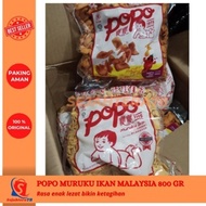 Popo MURUKU Fish Box 16 Packs - SNACK POPO MURUKU - MARUKU Fish