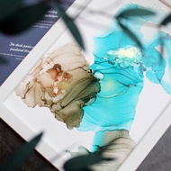 【高雄場】下班隨手作 | 絢彩琉璃酒精畫