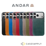 Andar Aspen Leather Phone Case for iPhone 17 Pro Max / 17 Pro / 16 Pro Max / 16 Pro