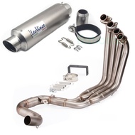 [JINDI] ท่อไอเสียมอเตอร์ไซค์ CBR650F CB650R CB650F CBR650R ฮอนด้าท่อไอเสียรถจักรยานยนต์ท่อไอเสีย Leo